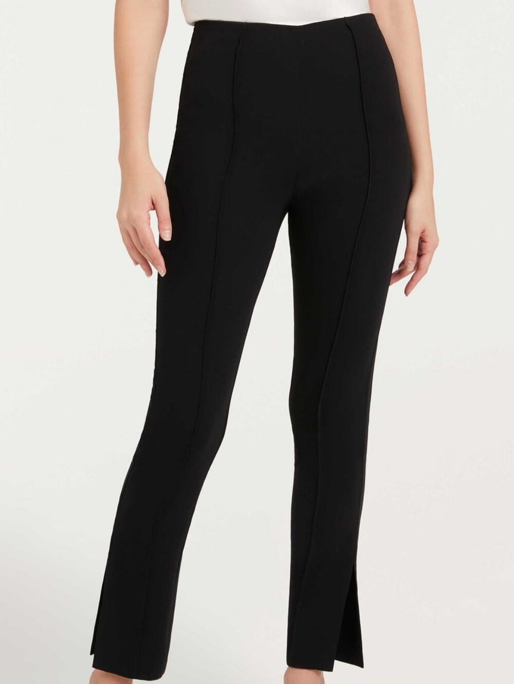 Cinq à Sept Brianne Slim Fit Black Trouser Pant